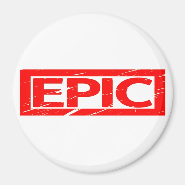 Epic Stamp Magnet (Front)