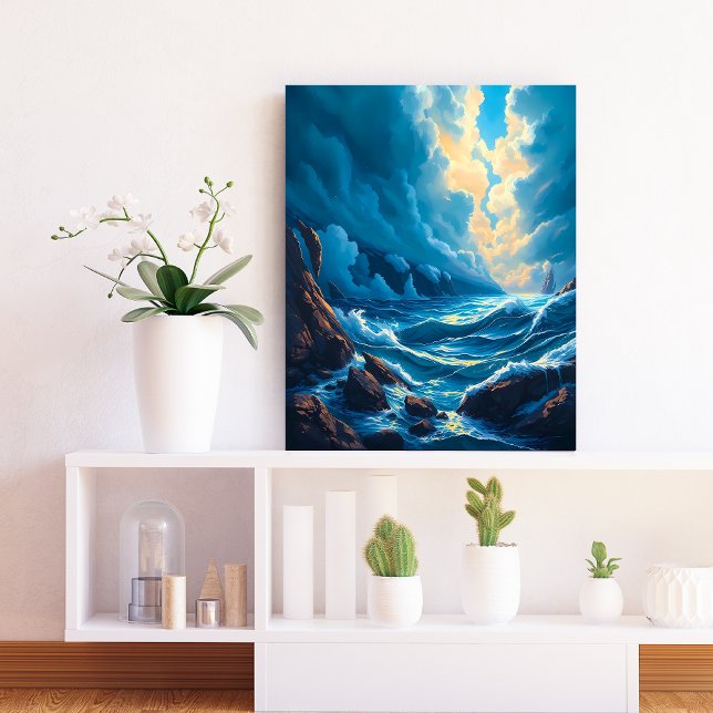 Epic Storm Seascape Wall Art (Creator Uploaded)