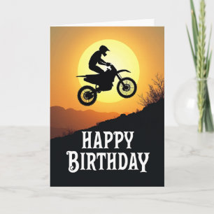 Epic Sunset Birthday Card