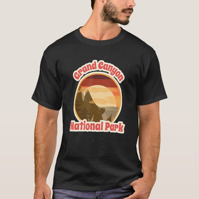 Epic Sunset Views Grand Canyon National Park T-Shirt (Front)