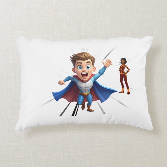 Epic Superhero Squad Accent Pillow  (Front)