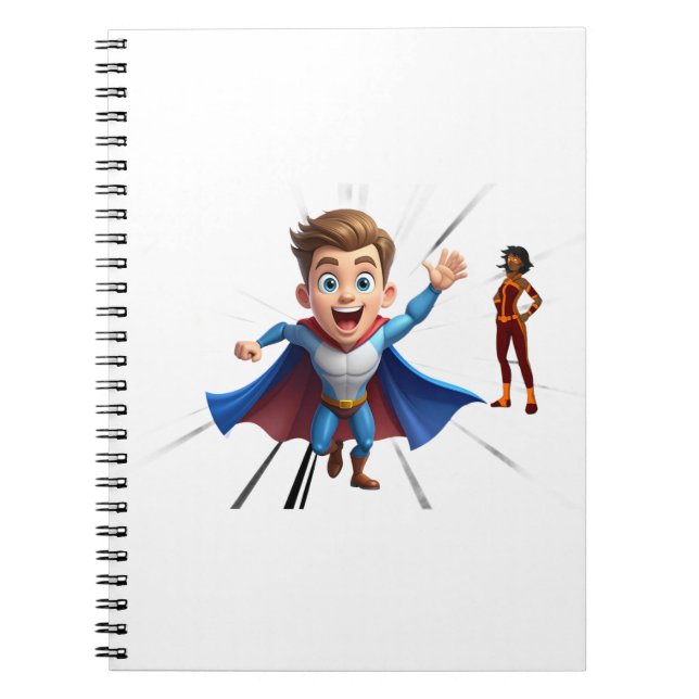 Epic Superhero Squad Custom Notebook  (Front)