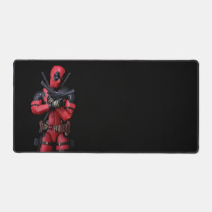 Epic Superhero Toy Photography Gaming Desk Mat