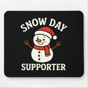Epic Supporter Snow Day Mouse Pad