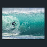 Epic Surfing Wave Poster<br><div class="desc">Epic waves, epic surfing., ..just like life. Great gift for a surfing or sea lover!
Customise to your liking.</div>