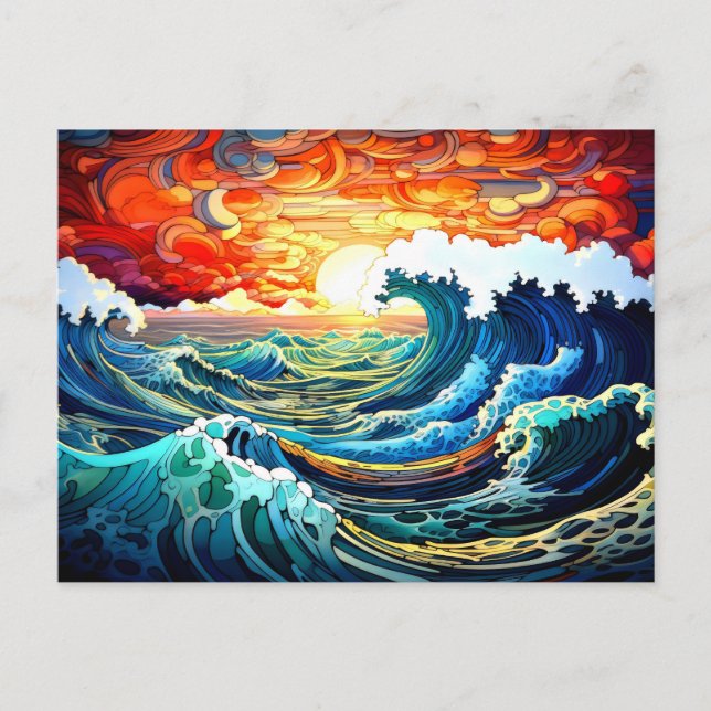 Epic Waves 12 Postcard (Front)