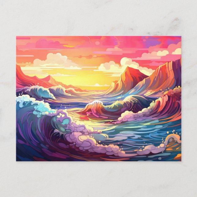 Epic Waves 3 Postcard (Front)
