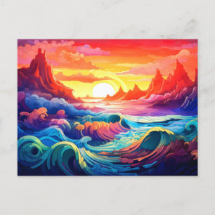 Epic Waves 5 Postcard