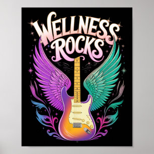 Epic Wellness Rocks Yoga Teacher Fitness Pt Coach Poster