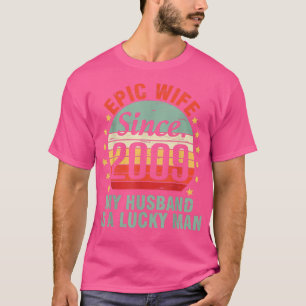 Epic Wife Since 2009 My Husband Is A Lucky Man 13 T-Shirt