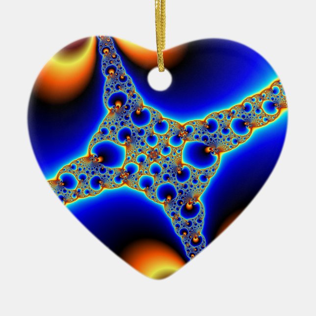 Epicenter 2 ceramic tree decoration (Front)