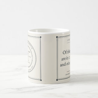 Epictetus In Our Power Dichotomy of Control Coffee Mug