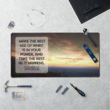 Epictetus Inspirational Quote "Best use"