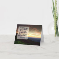 Epictetus Inspirational Quote "Best use"