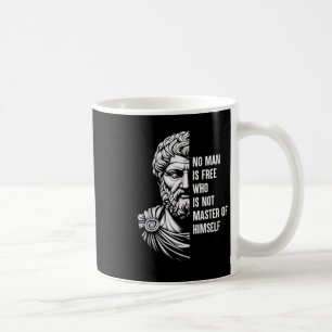 Epictetus Shirt Greek Stoic Philosopher Motivation Coffee Mug