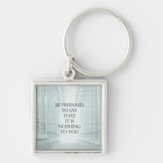 Epictetus Stoic Keychain Square