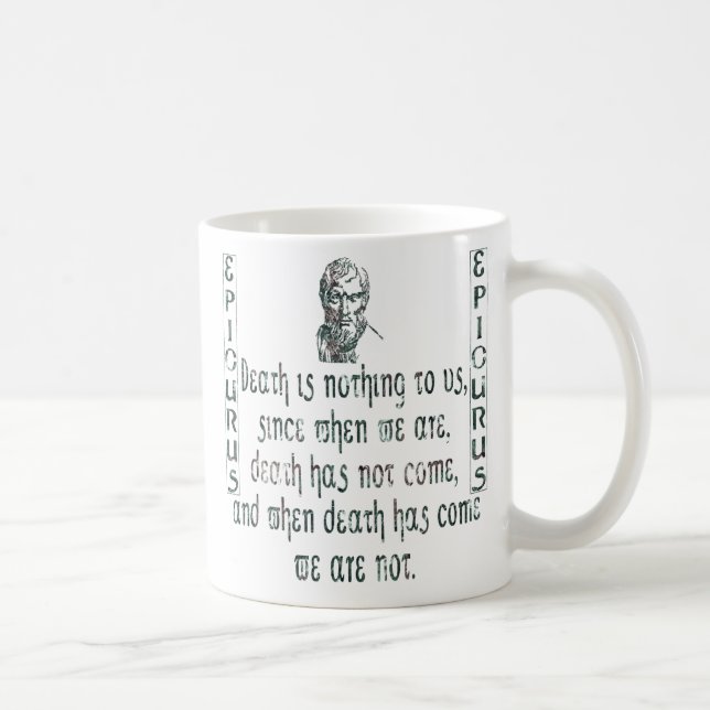 Epicurus Coffee Mug (Right)