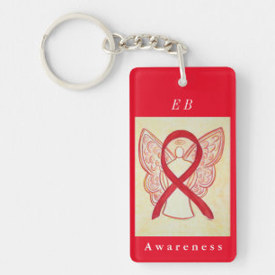 Epidermolysis Bullosa Awareness Angel Keychain