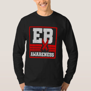 Epidermolysis Bullosa Butterfly Children Eb Warrio T-Shirt