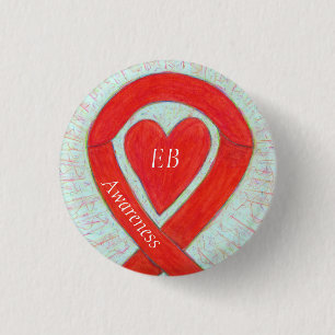 Epidermolysis Bullosa (EB) Awareness Ribbon Pins