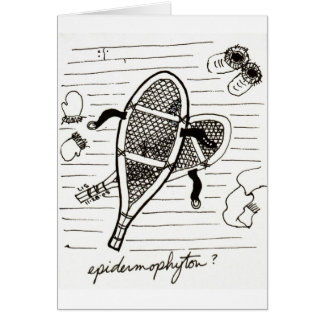 Epidermophyton card