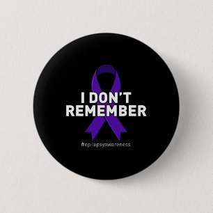 Epilepsy Awareness 2 6 Cm Round Badge