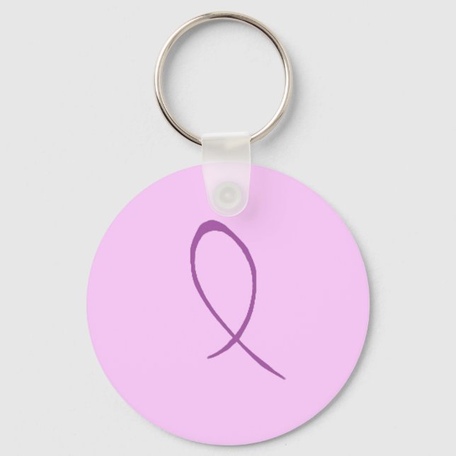 Epilepsy Awareness Customisable Keychain (Front)