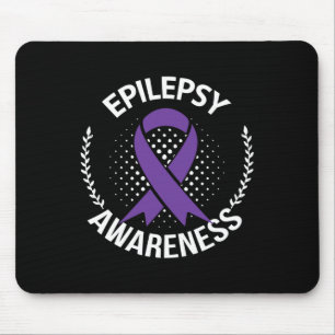 Epilepsy Awareness Day Rainbow Seizures Warrior Mo Mouse Pad