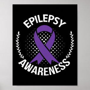 Epilepsy Awareness Day Rainbow Seizures Warrior Mo Poster