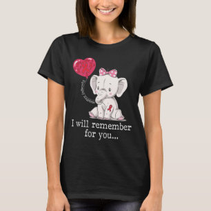 Epilepsy Awareness Elephant  T-Shirt