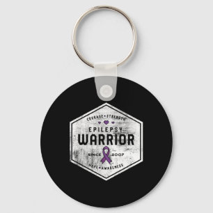 Epilepsy Awareness Epilepsy Warrior Since 2007  Key Ring