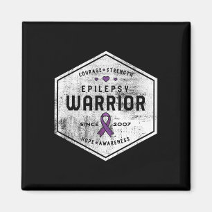 Epilepsy Awareness Epilepsy Warrior Since 2007  Magnet