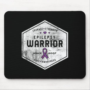 Epilepsy Awareness Epilepsy Warrior Since 2007  Mouse Pad
