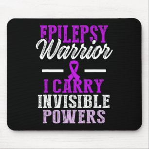 Epilepsy Awareness Epileptic Warrior Survivor 11  Mouse Pad