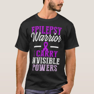 Epilepsy Awareness Epileptic Warrior Survivor 11 T-Shirt