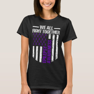 Epilepsy Awareness Epileptic Warrior Survivor 14 T-Shirt