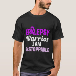 Epilepsy Awareness Epileptic Warrior Survivor 15 T-Shirt