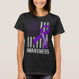 Epilepsy Awareness Epileptic Warrior Survivor 19 T-Shirt