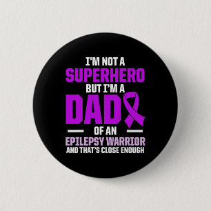 Epilepsy Awareness Epileptic Warrior Survivor 20 6 Cm Round Badge