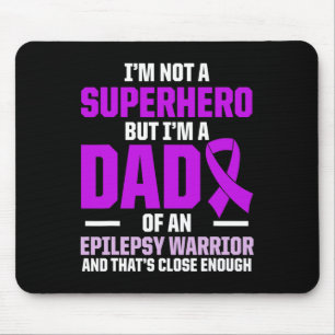 Epilepsy Awareness Epileptic Warrior Survivor 20  Mouse Pad