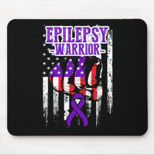 Epilepsy Awareness Epileptic Warrior Survivor 22  Mouse Pad