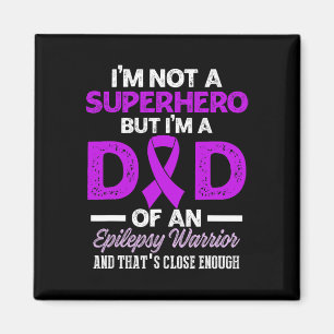 Epilepsy Awareness Epileptic Warrior Survivor 26  Magnet