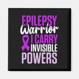 Epilepsy Awareness Epileptic Warrior Survivor 27 Magnet