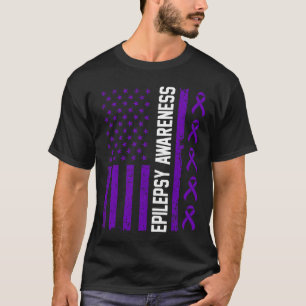 Epilepsy Awareness Epileptic Warrior Survivor 29 T-Shirt