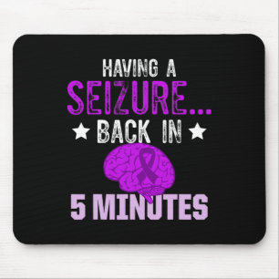 Epilepsy Awareness Epileptic Warrior Survivor 4 Mouse Pad