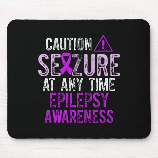 Epilepsy Awareness Epileptic Warrior Survivor 5  Mouse Pad (Front)