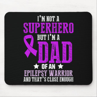 Epilepsy Awareness Epileptic Warrior Survivor 6  Mouse Pad