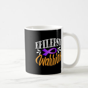 Epilepsy Awareness Fights Usa Epileptic Warrior Su Coffee Mug