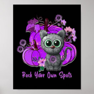 Epilepsy Awareness For November Cute Cat Poster