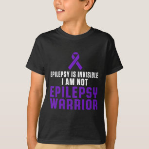 Epilepsy Awareness Fun Healthcare Epileptic Warrio T-Shirt